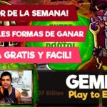 ⚡ GEMLY⚡🪙 NFT GRATIS + PLAY TO EARN +  PAGANDO🪙 ENTRA GRATIS