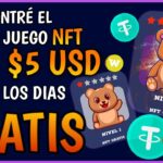 💥IMPERDIBLE💥 El MEJOR juego NFT para GANAR criptomonedas GRATIS todos los días desde tu móvil 2023