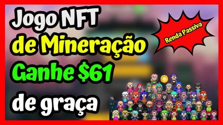 Jogo NFT de MINERAÇÃO possibilidade de GANHAR $61 de GRAÇA! MININGROOM