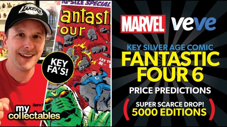 KEY MCU Comic NFT on Veve!! Fantastic Four Annual #6! Price Predictions & Review!! 5000 Copies!