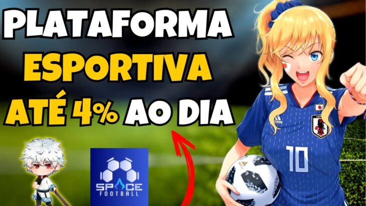 🚨 NOVA PLATAFORMA – SPACE FOOTBALL💸 – PAGANDO – ESPORTIVA – NOVO NFT – NUEVO NFT – JOGO NFT – GRATIS