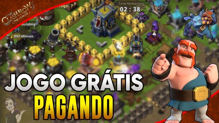 NOVO JOGO NFT GRÁTIS PAGANDO – ESTILO CLASH OF CLANS – CLASHROW (FREE TO PLAY)