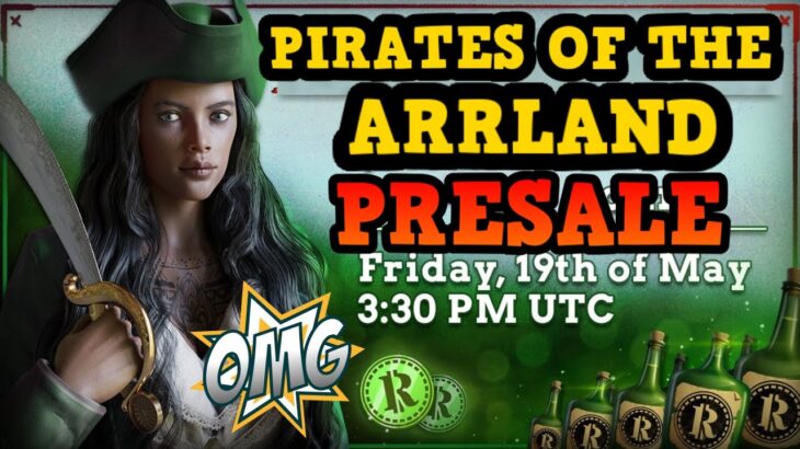 New Pirates of the Arrland GameFi Crypto Token Sale and FREE NFT Mint Soon! 🚀 Next Axie Infinity?