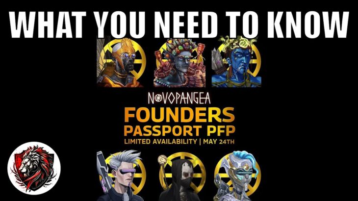 Novopangea NFT Game | What Are The Founder Passport PFPs? | Wax Blockchain