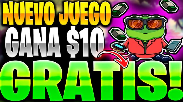 💥PARTICIPA y GANA $10 USDT GRATIS🤑50 TOKENS GRATIS🧠NUEVO JUEGO NFT GRATIS Android🔥Crypto Frog Nft