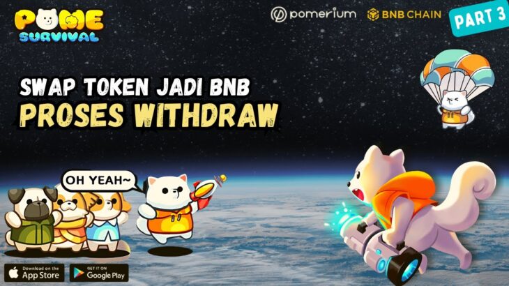 PROSES WITHDRAW DI GAME NFT GRATIS POME SURVIVAL – POMERIUM PLATFORM