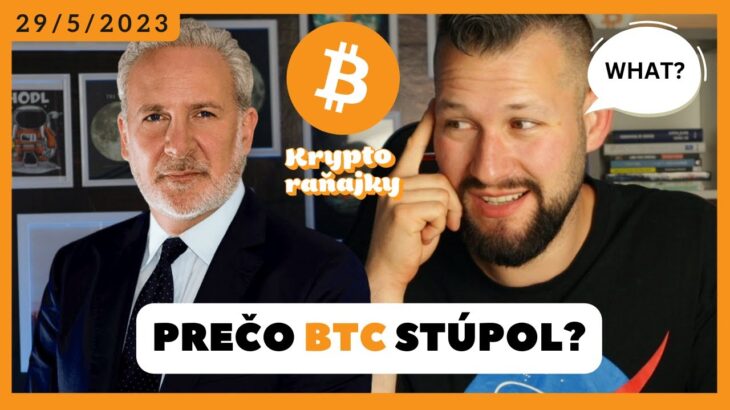 Prečo Bitcoin stúpol? | Peter Schiff vydáva NFT na Bitcoine 😮 #KRYPTORAŇAJKY