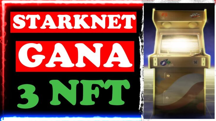 STARKNET 💥 juega y gana 💥 3 NFT gratis 💥 Criptomonedas Gratis 2023