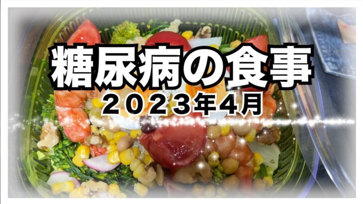 【糖尿病 Type1 食事】２０２３年４月に糖尿病の私が食べた食事！HbA1cは定期検診行けなかったのでわからないけど…