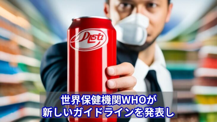 WHO、人工甘味料はダイエットに適さなく糖尿病を引き起こす可能性があると警告