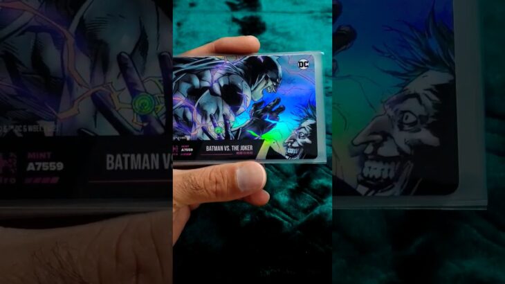 #batman #joker #dc #nft #tradingcards #rippingpacks #hologram #comicbookart #fridayvibes #drlight