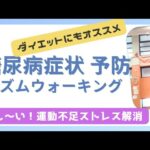 糖尿病 初期症状 予防 運動不足ストレス解消 ダイエットにもオススメ  楽しいリズムウォーキング