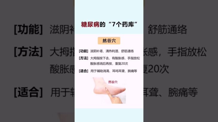 糖尿病针灸治疗 #自然疗法 #医学科普 #中医