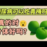 糖尿病可以吃青梅吗？吃青梅真的健康吗？