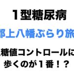 【１型糖尿病】郡上八幡ぶらり旅〜血糖コントロールには歩くのが１番！？