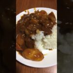 糖尿病127日目　夕食　牛すじトマトカレー #デブ #糖尿病 #糖尿病食