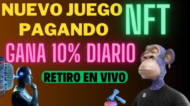 ASI GANO $11 DOLARES SIN HACER NADA|| NUEVO JUEGO NFT PAGANDO EN AUTOMATICO|| COMO GANAR USDT