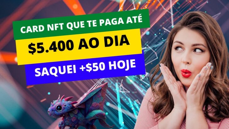 CARD NFT QUE MINERA TOP LUCRO DIÁRIO │ NFT PAGA HOJE U$50 │ GANHE ATÉ $5.400 POR DIA │ IOTO LABS!