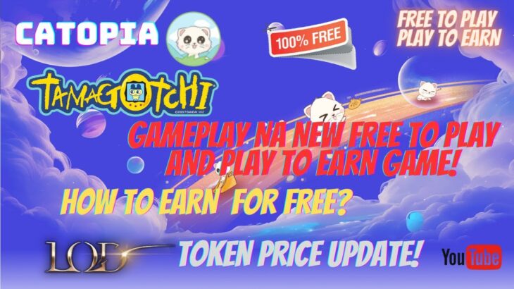 CATOPIA -TAMAGOCHI STYLE FREE TO PLAY AND PLAY TO EARN NFT GAME – HOW TO EARN FOR FREE?