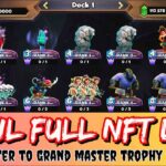 Castle Crush 🔥 Personal FULL NFT Deck ❤️ Trophy Push ❤️ Master To G Master 🔥 Castle Crush Gameplay