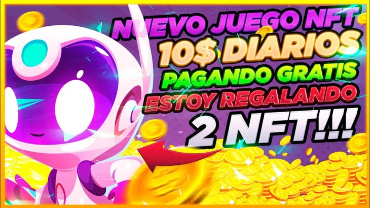 🤑 Como GANAR 10$ USDT DIARIO JUGANDO este NUEVO JUEGO NFT FREE TO PLAY 2023 🤑 |  🔥 SORTEO 2 NFT  🔥