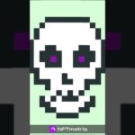 CryptoSkulls NFT: Dormant dark forces in every pixel! #shorts