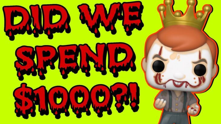 DID WE JUST BLOW $1000? | IT X FUNKO NFT | FREDDY FUNKO PENNYWISE POP