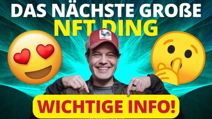 Das nächste große NFT Ding – NICHT versäumen! (NFT IP Rights)