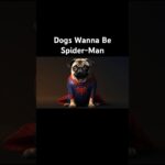 Dogs Wanna Be Spider-Man #nft #cryptonft #ai #midjourney #puppyvideos #dog #superhero #puppyvideos