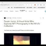 Fausto Junior: A Visual Artist Who Explores NFT Photography in the NFoTo Collection #photography