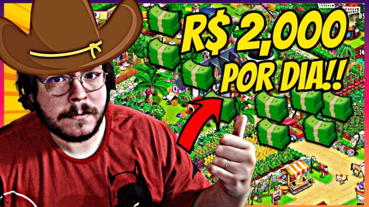 GANHE 2 MIL REAIS POR DIA COM ESTE NOVO JOGO NFT DE FAZENDINHA  GRATUITO!! FIQUE MILIONÁRIO!!