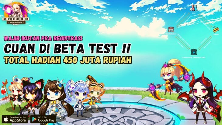 IKUTAN BETA TEST DAPAT CUAN !! PRA REGISTRASI DI GAME NFT COVENANT CHILD