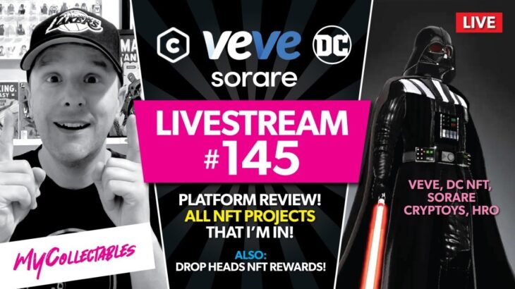 Mycollectables Livestream #145: Platform Review: All NFT Projects! Drop Heads Rewards!