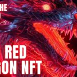 NEW NFT’s | Dragon in real life №10 | Neon Red dragon | NFT COLLECTION 2023