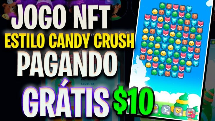 NOVO JOGO NFT GRÁTIS PAGANDO PARA CELULAR NO ESTILO CANDY CRUSH – SAFARI CRUSH