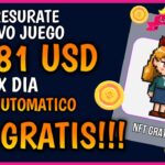 💥NUEVO💥  Juego NFT para GANAR criptomonedas en AUTOMATICO todos los días en 2023 + 1 NFT GRATIS