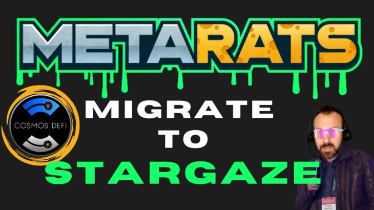 New Stargaze BlueChip NFT: METARATS ~ Cosmos Rug Runs Away from Stashh ~ Migration Tutorial & Update