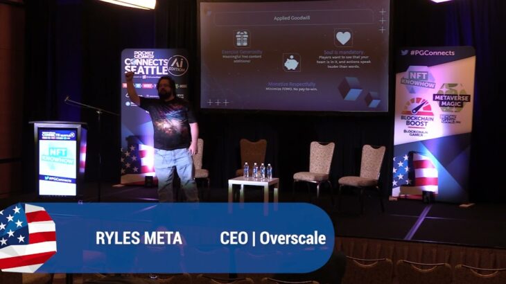 Session:  NFTs That Gamers love: Delivering Unprecedented Value to Users – Ryles Meta, Overscale