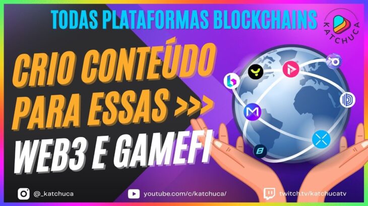 Todas as Plataformas de Games WEB3, GameFi, NFT e PE2 Existente, Conteúdo têm, Aprende quem quer!