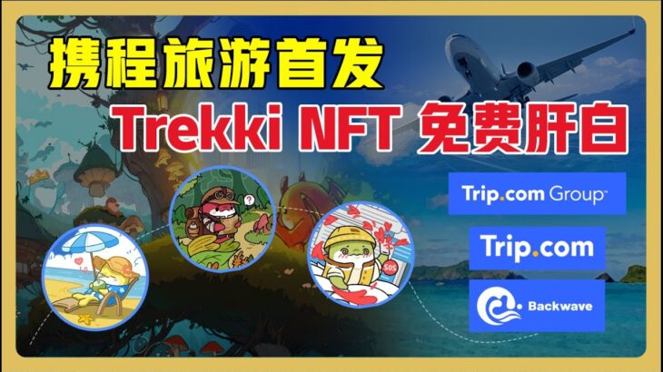 【空投埋伏】携程集团Trekki NFT超全项目介绍及玩法解析 | 如何获得Trekki NFT白名单？| Trekki NFT有什么赋能？#空投埋伏 #Trekki #nft