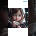 cute little girls and dolls generated with Ai #midjourney #dolls #nft #aiart #nftart