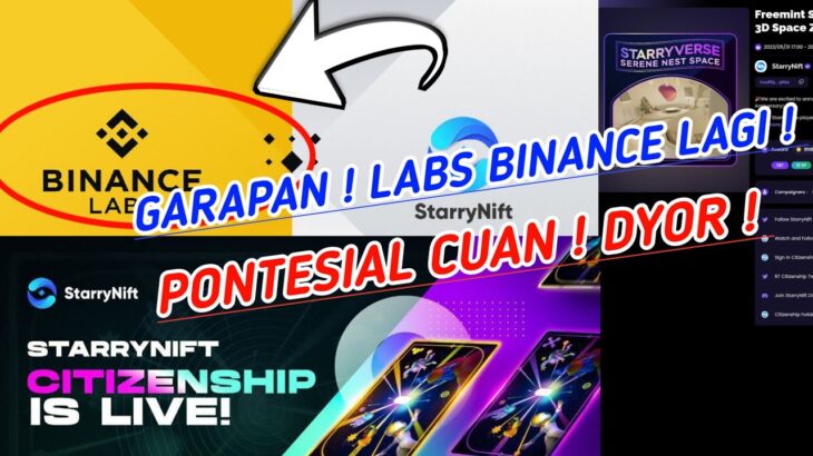 jangan skip lagi ! Labs binance Starrynift Airdrop NFT Terbaru 2023