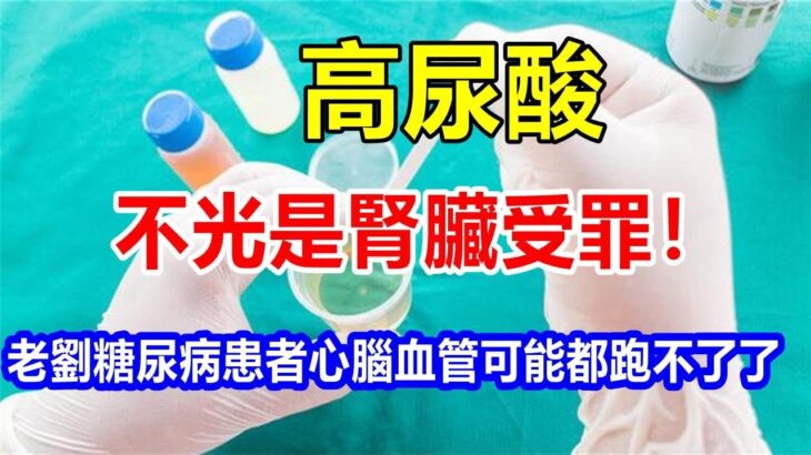 l高尿酸，不光是腎臟受罪! 老劉，糖尿病患者，心腦血管可能都跑不了了