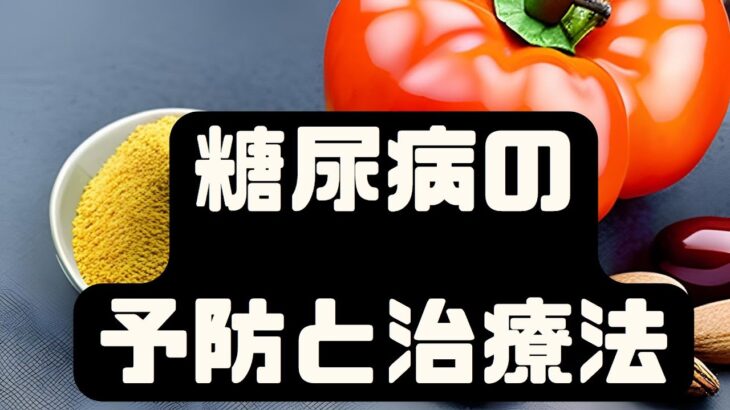 糖尿病の予防と治療法