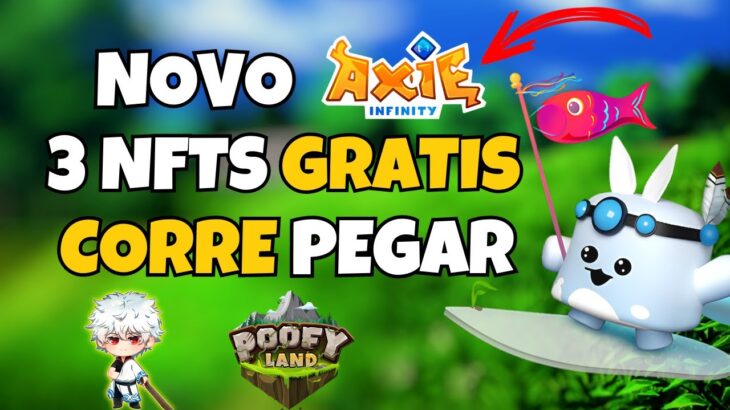 ⚡  3 NFTS GRÁTIS – NOVO AXIE INFINITY – POOFYLAND – JOGO NFT – NOVO NFT – NUEVO NFT – FREE TO PLAY