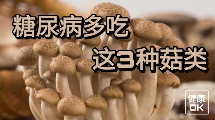 糖尿病应该多吃：这3种菇类 ✓健康OK