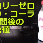 【糖尿病】カロリーゼロ・コカ・コーラ300ml飲用1時間後の血糖値変化