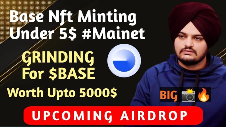 Base Task Cracking Airdrop Upto $5000 | 😍 Coinbase Nft Minting Task | Tabi Nft | New Airdrop Today 🔥