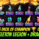 Best *NFT* Card Deck – NFTs Skeleton + Power Deck Dragon NFT for Champion League || Castle Crush