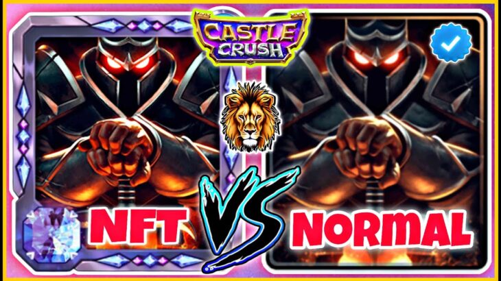 Castle Crush 🔥 NFT Black Knight + NORMAL Black Knight ❤️ IMMENSE Gameplay 🔥 Castle Crush Gameplay